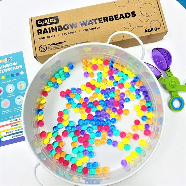 Curios™️ Rainbow Waterbeads 彩虹水珠