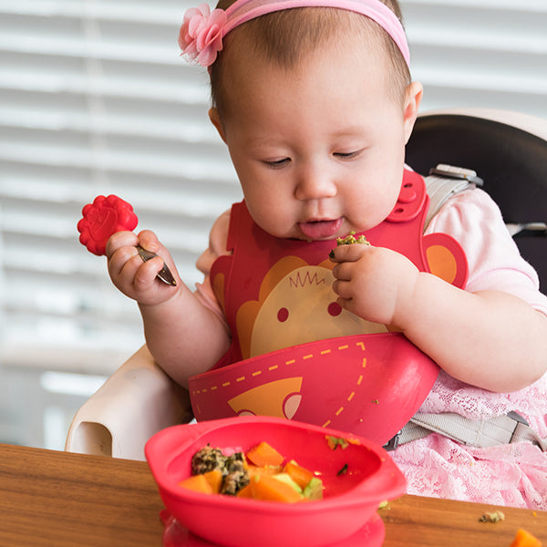 Palm Grasp Spoon & Fork set 嬰幼兒學習叉匙餐具套裝