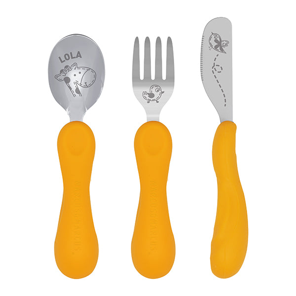 Easy Grip Cutlery Set 防滑易握學習餐具套裝