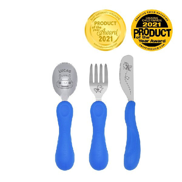 Easy Grip Cutlery Set 防滑易握學習餐具套裝